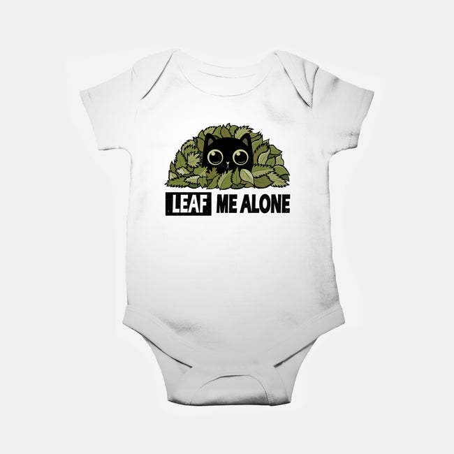 Leaf Me Alone-Baby-Basic-Onesie-erion_designs