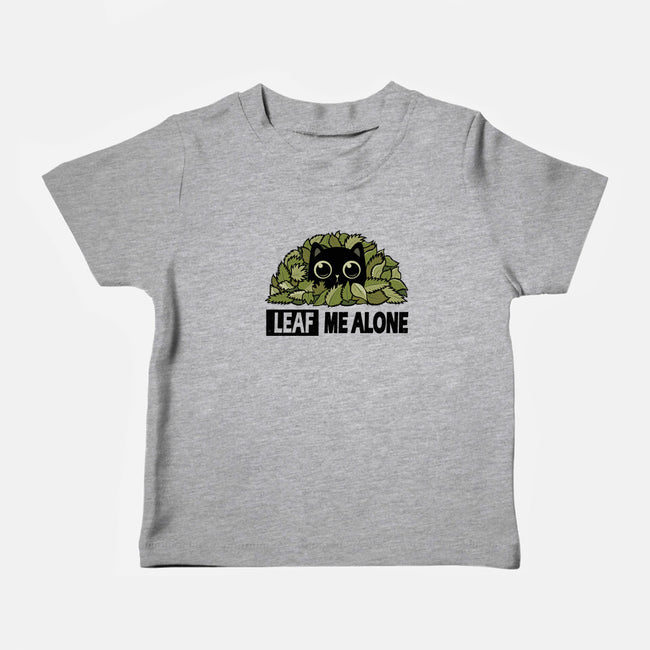 Leaf Me Alone-Baby-Basic-Tee-erion_designs