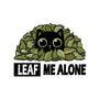 Leaf Me Alone-Cat-Basic-Pet Tank-erion_designs