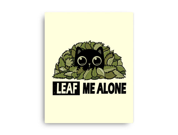 Leaf Me Alone