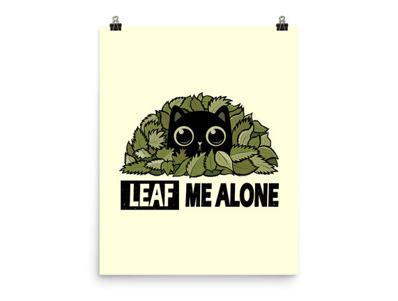 Leaf Me Alone