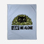 Leaf Me Alone-None-Fleece-Blanket-erion_designs