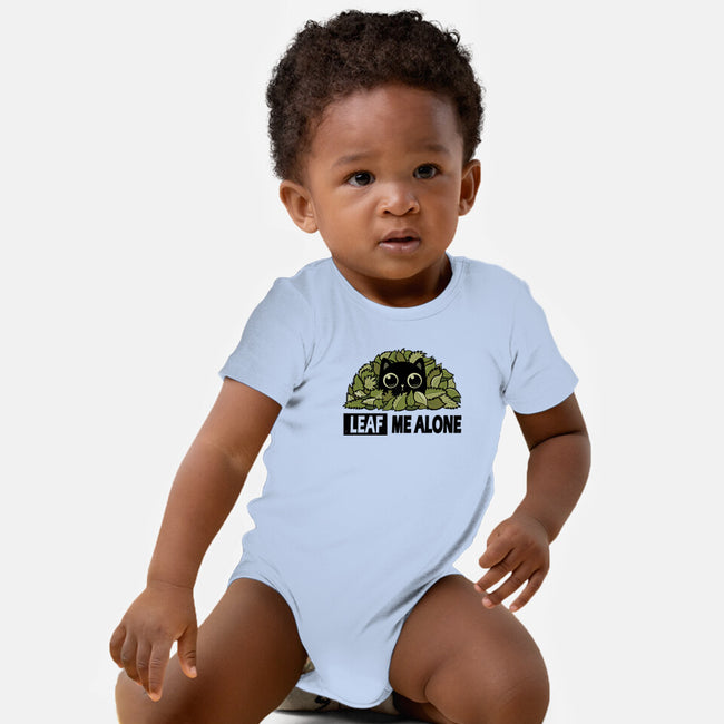 Leaf Me Alone-Baby-Basic-Onesie-erion_designs