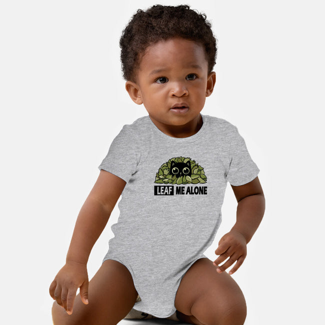 Leaf Me Alone-Baby-Basic-Onesie-erion_designs