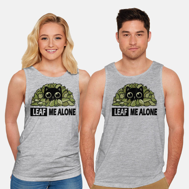 Leaf Me Alone-Unisex-Basic-Tank-erion_designs