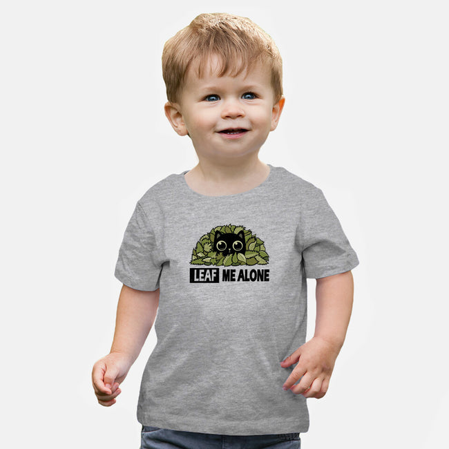 Leaf Me Alone-Baby-Basic-Tee-erion_designs