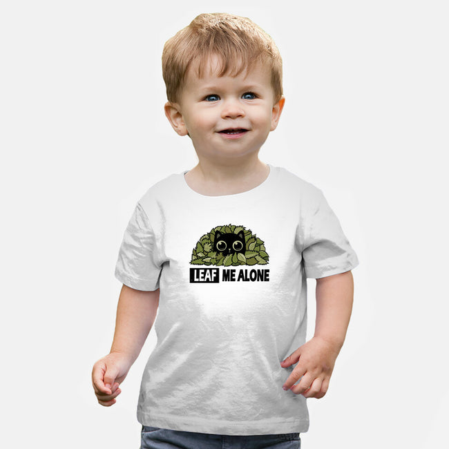 Leaf Me Alone-Baby-Basic-Tee-erion_designs