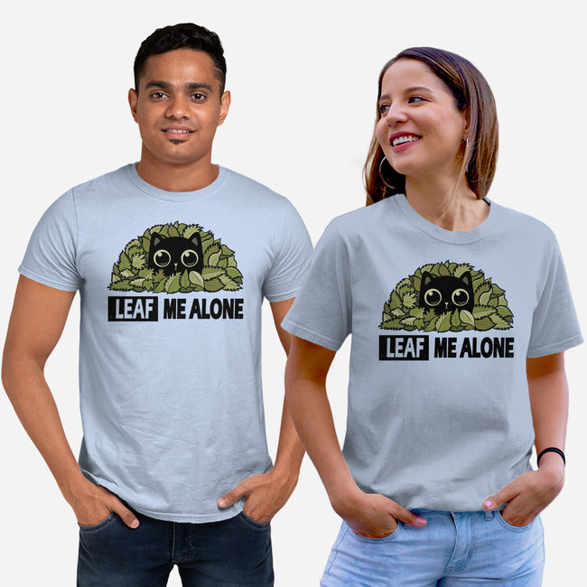 Leaf Me Alone-Unisex-Basic-Tee-erion_designs