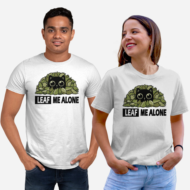 Leaf Me Alone-Unisex-Basic-Tee-erion_designs