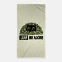 Leaf Me Alone-None-Beach-Towel-erion_designs