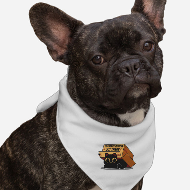 Too Many People Out There-Dog-Bandana-Pet Collar-erion_designs