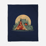 Cat Camping-None-Fleece-Blanket-erion_designs