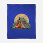 Cat Camping-None-Fleece-Blanket-erion_designs