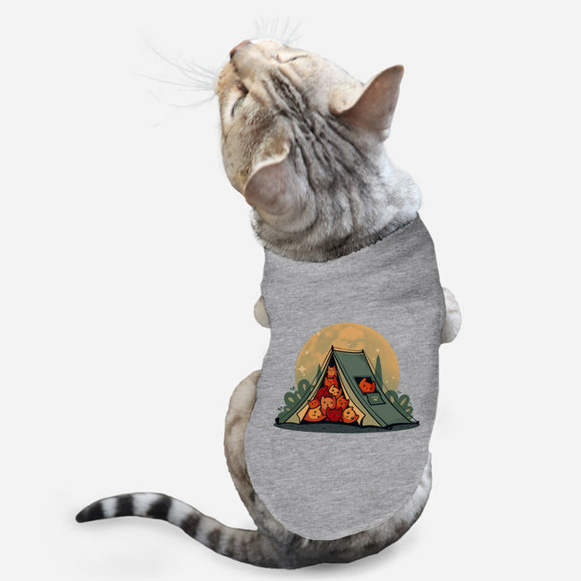 Cat Camping-Cat-Basic-Pet Tank-erion_designs