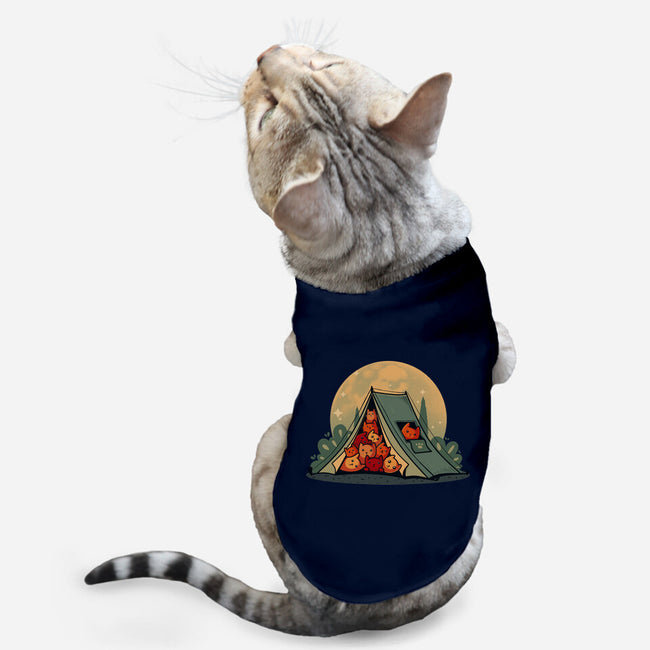 Cat Camping-Cat-Basic-Pet Tank-erion_designs