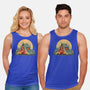 Cat Camping-Unisex-Basic-Tank-erion_designs