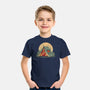 Cat Camping-Youth-Basic-Tee-erion_designs