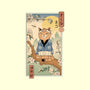 Meowster In Sakura Branch-Unisex-Kitchen-Apron-vp021