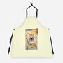 Meowster In Sakura Branch-Unisex-Kitchen-Apron-vp021