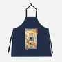 Meowster In Sakura Branch-Unisex-Kitchen-Apron-vp021