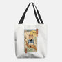 Meowster In Sakura Branch-None-Basic Tote-Bag-vp021