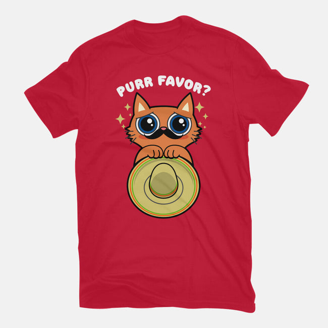 Purr Favor-Unisex-Basic-Tee-Boggs Nicolas