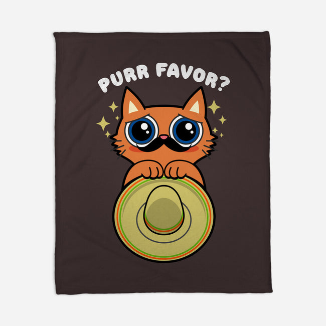 Purr Favor-None-Fleece-Blanket-Boggs Nicolas