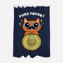 Purr Favor-None-Polyester-Shower Curtain-Boggs Nicolas