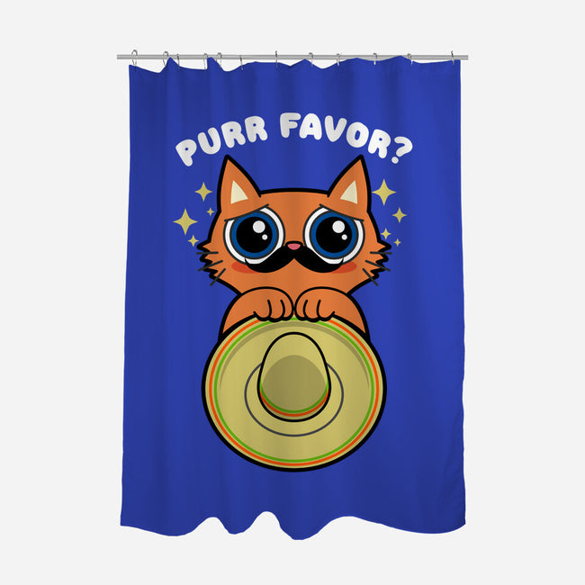 Purr Favor-None-Polyester-Shower Curtain-Boggs Nicolas