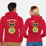 Purr Favor-Unisex-Zip-Up-Sweatshirt-Boggs Nicolas