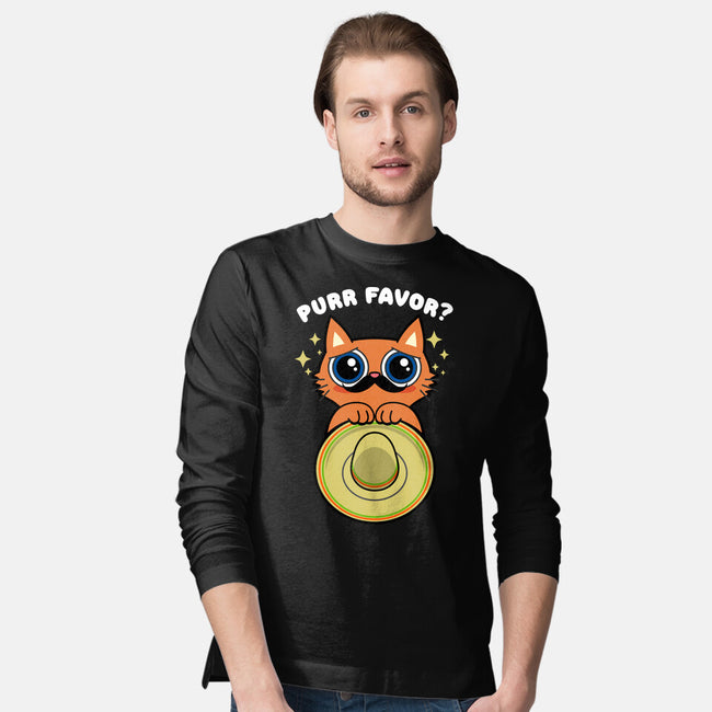 Purr Favor-Mens-Long Sleeved-Tee-Boggs Nicolas