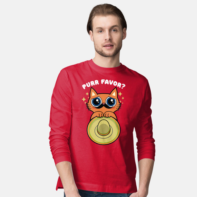 Purr Favor-Mens-Long Sleeved-Tee-Boggs Nicolas