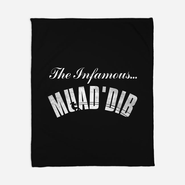 The Infamous MuadDib-None-Fleece-Blanket-rocketman_art