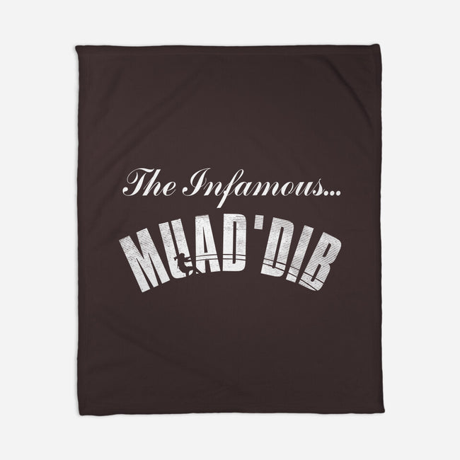 The Infamous MuadDib-None-Fleece-Blanket-rocketman_art