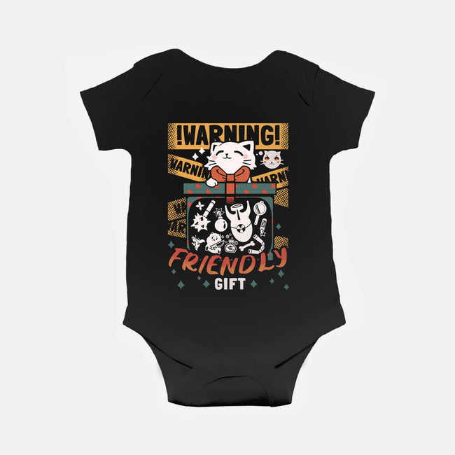 Cat's Friendly Gift-Baby-Basic-Onesie-Heyra Vieira