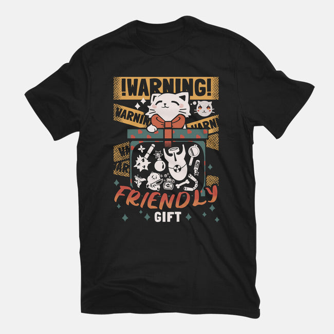 Cat's Friendly Gift-Unisex-Basic-Tee-Heyra Vieira