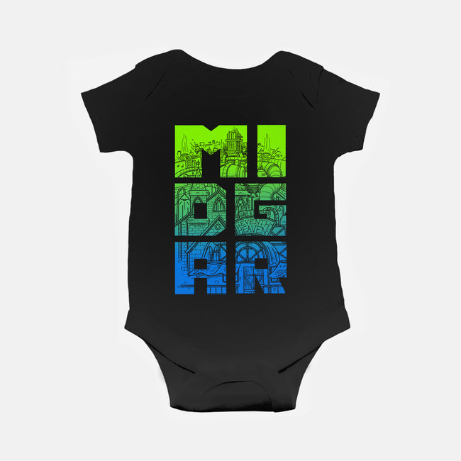 Midgar-Baby-Basic-Onesie-Aarons Art Room