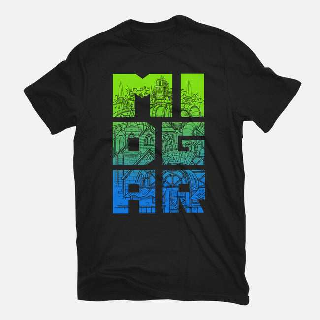 Midgar-Womens-Fitted-Tee-Aarons Art Room