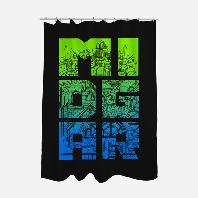 Midgar-None-Polyester-Shower Curtain-Aarons Art Room