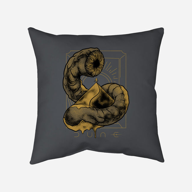 Sandworm-None-Removable Cover-Throw Pillow-spoilerinc