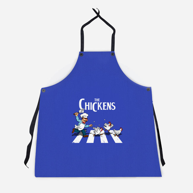 The Chickens-Unisex-Kitchen-Apron-drbutler