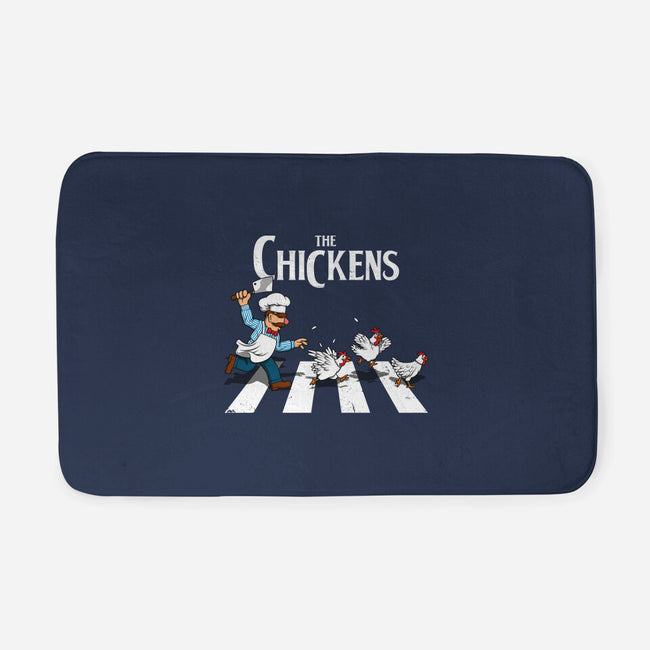 The Chickens-None-Memory Foam-Bath Mat-drbutler