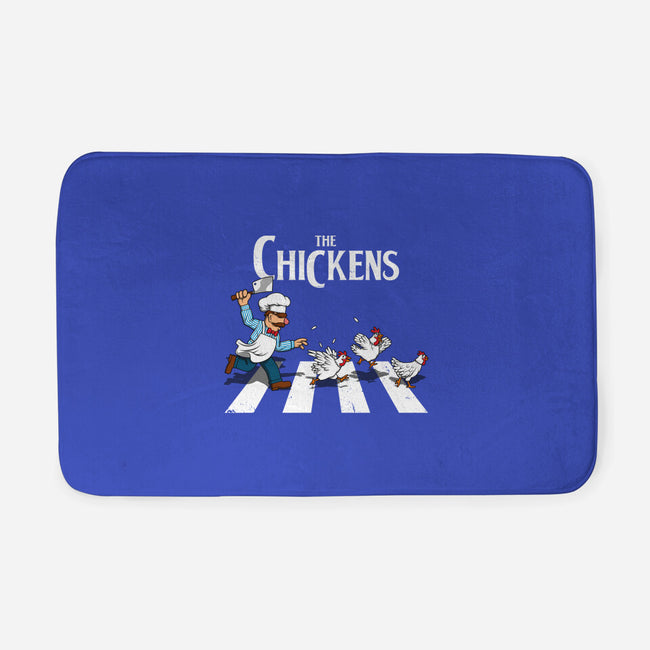 The Chickens-None-Memory Foam-Bath Mat-drbutler