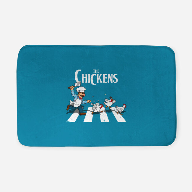 The Chickens-None-Memory Foam-Bath Mat-drbutler