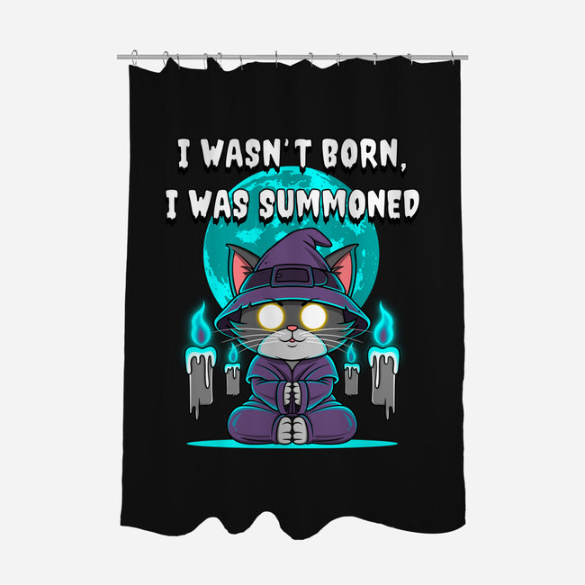 Summoned-None-Polyester-Shower Curtain-drbutler