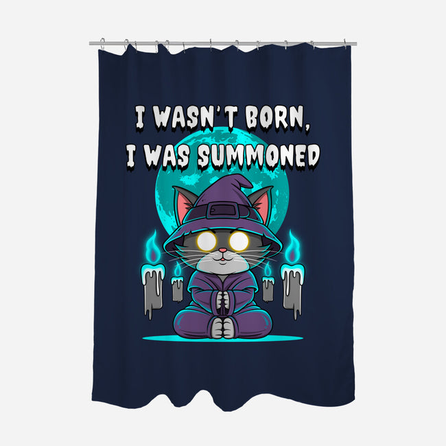 Summoned-None-Polyester-Shower Curtain-drbutler