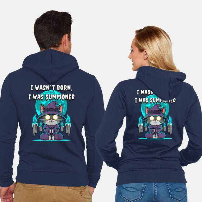 Summoned-Unisex-Zip-Up-Sweatshirt-drbutler