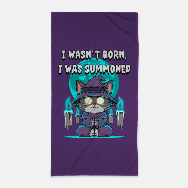 Summoned-None-Beach-Towel-drbutler