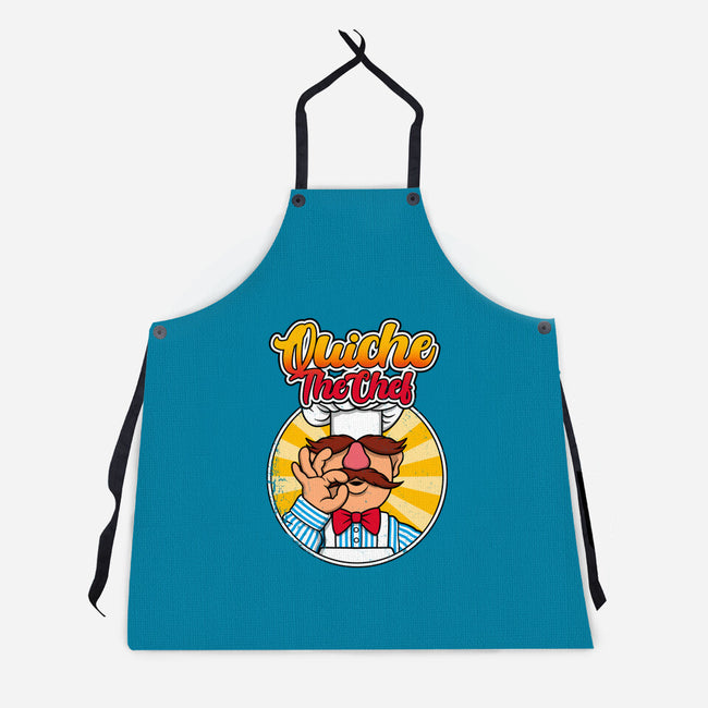 Quiche The Chef-Unisex-Kitchen-Apron-drbutler