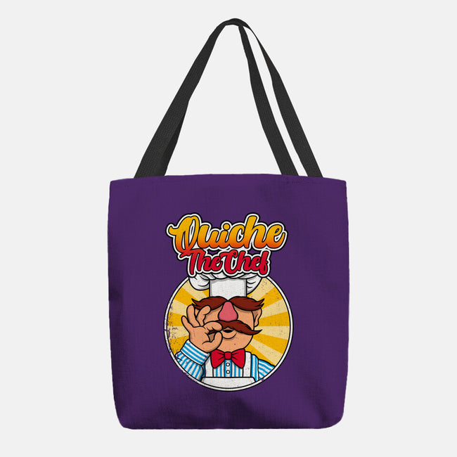 Quiche The Chef-None-Basic Tote-Bag-drbutler